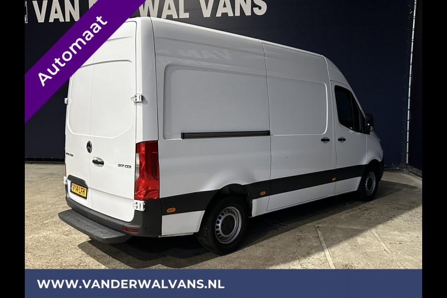 Mercedes-Benz Sprinter 317 CDI 170pk 9G-Tronic Automaat L2H2 Fabrieksgarantie Euro6 Airco | Camera | Navigatie Cruisecontrol, Stoelverwarming, Parkeersensoren, Bijrijdersbank