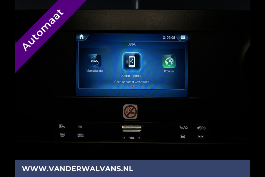 Mercedes-Benz Sprinter 317 CDI 170pk 9G-Tronic Automaat L2H2 Fabrieksgarantie Euro6 Airco | Camera | Navigatie Cruisecontrol, Stoelverwarming, Parkeersensoren, Bijrijdersbank