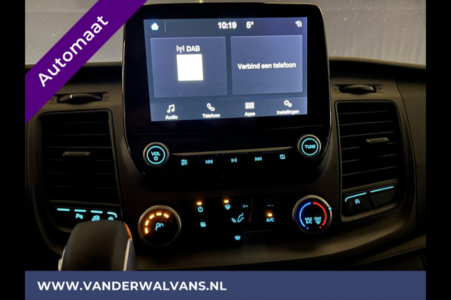 Ford Transit Custom 2.0 TDCI 130pk Automaat L1H1 Euro6 Airco | Apple Carplay | Camera | Cruisecontrol | Trekhaak parkeersensoren, verwarmde voorruit