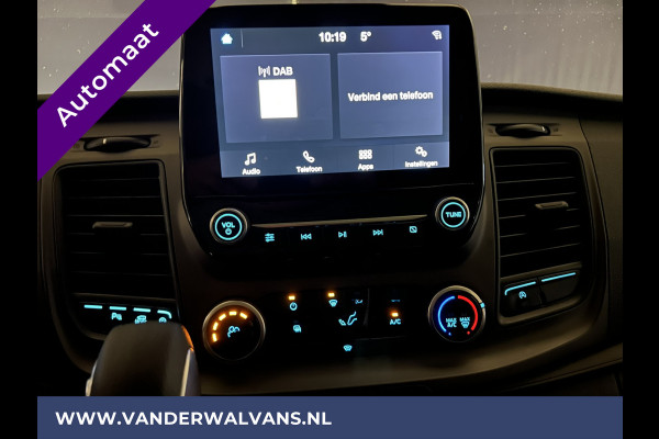 Ford Transit Custom 2.0 TDCI 130pk Automaat L1H1 Euro6 Airco | Apple Carplay | Camera | Cruisecontrol | Trekhaak parkeersensoren, verwarmde voorruit