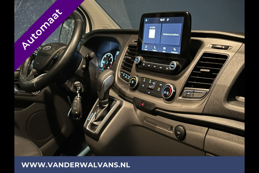 Ford Transit Custom 2.0 TDCI 130pk Automaat L1H1 Euro6 Airco | Apple Carplay | Camera | Cruisecontrol | Trekhaak parkeersensoren, verwarmde voorruit