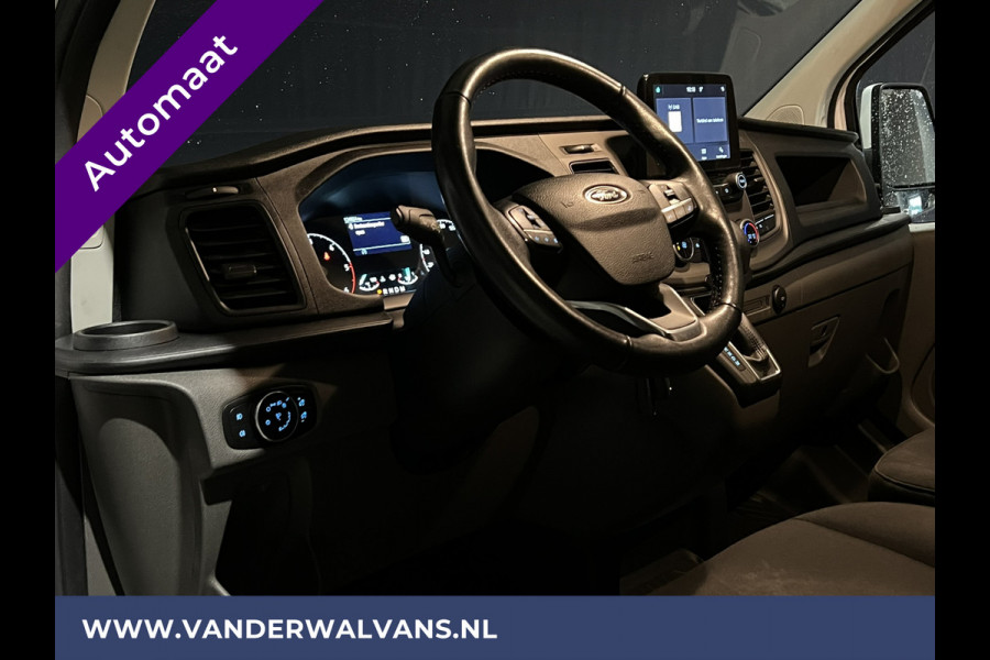 Ford Transit Custom 2.0 TDCI 130pk Automaat L1H1 Euro6 Airco | Apple Carplay | Camera | Cruisecontrol | Trekhaak parkeersensoren, verwarmde voorruit
