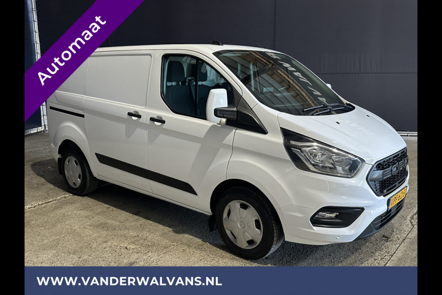 Ford Transit Custom 2.0 TDCI 130pk Automaat L1H1 Euro6 Airco | Apple Carplay | Camera | Cruisecontrol | Trekhaak parkeersensoren, verwarmde voorruit