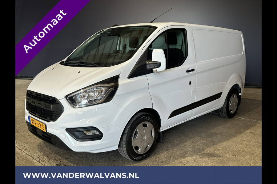 Ford Transit Custom 2.0 TDCI 130pk Automaat L1H1 Euro6 Airco | Apple Carplay | Camera | Cruisecontrol | Trekhaak parkeersensoren, verwarmde voorruit