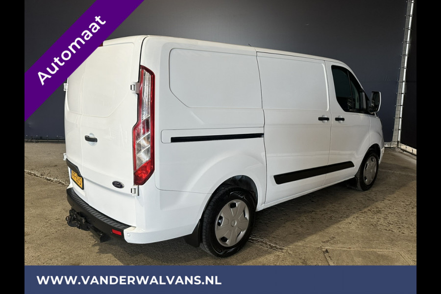 Ford Transit Custom 2.0 TDCI 130pk Automaat L1H1 Euro6 Airco | Apple Carplay | Camera | Cruisecontrol | Trekhaak parkeersensoren, verwarmde voorruit