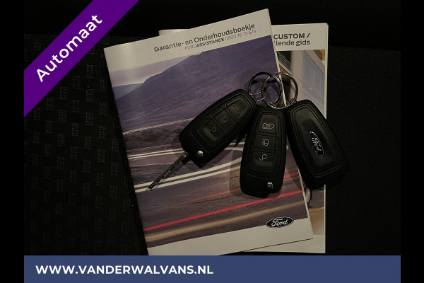 Ford Transit Custom 2.0 TDCI 130pk Automaat L1H1 Euro6 Airco | Apple Carplay | Camera | Cruisecontrol | Trekhaak parkeersensoren, verwarmde voorruit