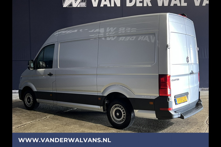 Volkswagen Crafter 2.0 TDI 141pk L3H3 L2H2 Euro6 Airco | Camera | Apple Carplay | Android Auto Parkeersensoren, Bijrijdersbank, zilver