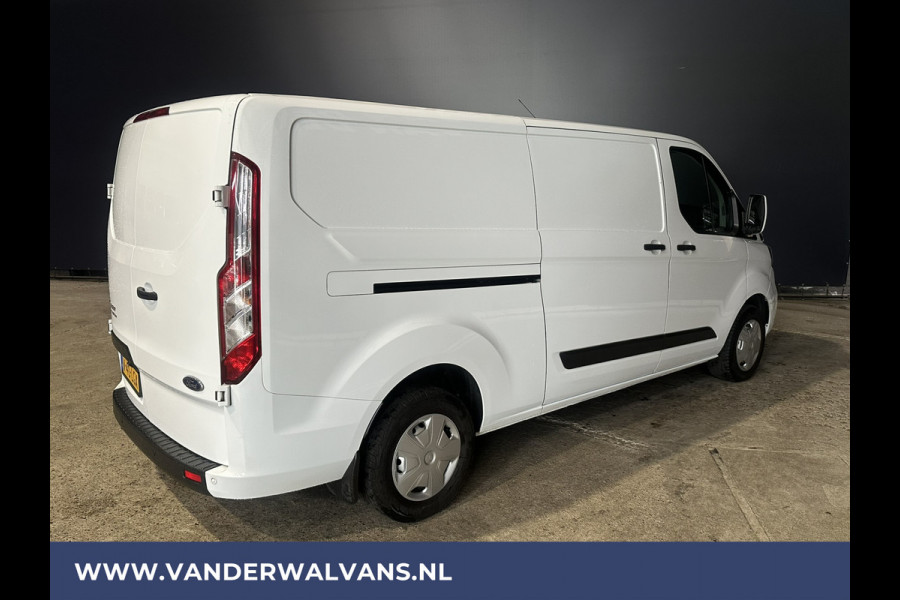 Ford Transit Custom 2.0 TDCI L2H1 Euro6 Airco | Camera | Navigatie | LED | Cruisecontrol | Stoelverwarming Apple Carplay, Android Auto, Verwarmde voorruit,  2800kg trekvermogen, parkeersensoren, Bijrijdersbank