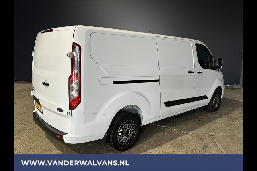 Ford Transit Custom 2.0 TDCI L2H1 Euro6 Airco | Camera | Navigatie | LED | Apple Carplay | Cruisecontrol Android Auto, Verwarmde voorruit, Parkeersensoren, Bijrijdersbank, 2670kg trekvermogen