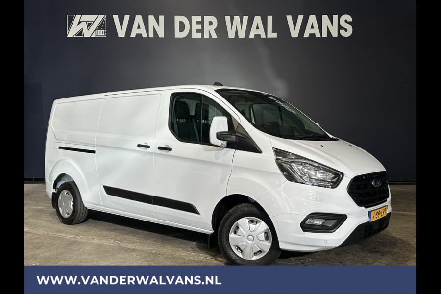 Ford Transit Custom 2.0 TDCI 130 pk L2H1 Euro6 Airco | LED | Cruisecontrol | Verwarmde voorruit | 2800kg trekvermogen Parkeersensoren, Bijrijdersbank,
