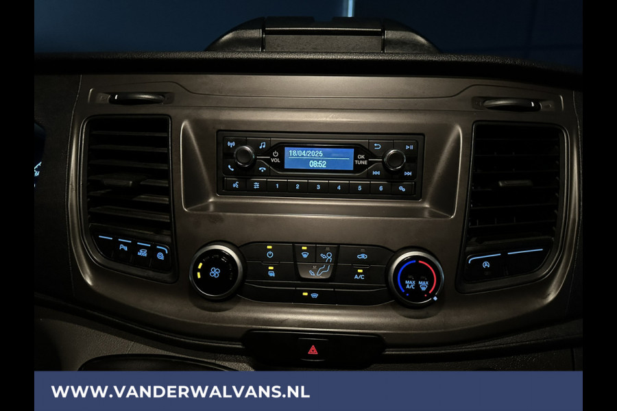 Ford Transit Custom 2.0 TDCI 130 pk L2H1 Euro6 Airco | LED | Cruisecontrol | Verwarmde voorruit | 2800kg trekvermogen Parkeersensoren, Bijrijdersbank,