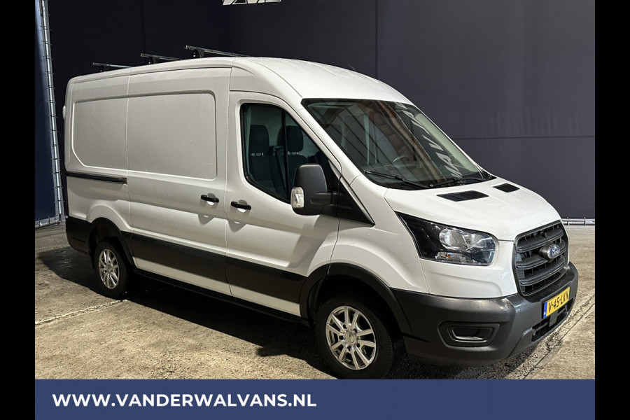 Ford Transit 2.0 TDCI L2H2 Euro6 Airco | Trekhaak | LM velgen | Verwarmde voorruit Dakdragers, Bijrijdersbank