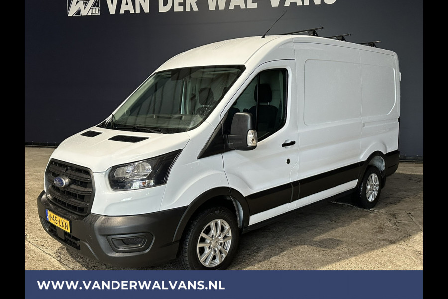 Ford Transit 2.0 TDCI L2H2 Euro6 Airco | Trekhaak | LM velgen | Verwarmde voorruit Dakdragers, Bijrijdersbank