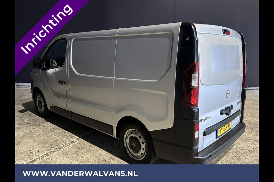 Opel Vivaro 1.6 CDTI 125 pk L1H1 inrichting Euro6 Airco | Camera | Navigatie | LED Cruisecontrol, Parkeersensoren, Achterklep