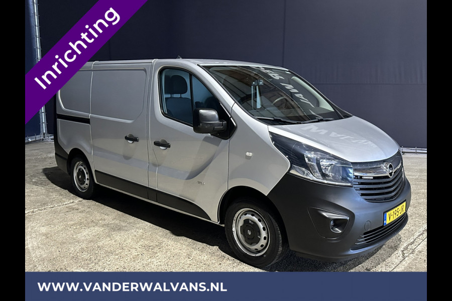 Opel Vivaro 1.6 CDTI 125 pk L1H1 inrichting Euro6 Airco | Camera | Navigatie | LED Cruisecontrol, Parkeersensoren, Achterklep