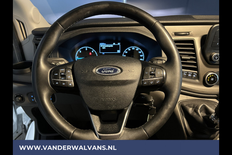 Ford Transit 2.0 TDCI L2H2 Euro6 Airco | Camera | Cruisecontrol | Parkeersensoren Verwarmde voorruit, Bijrijdersbank, 2450kg trekvermogen
