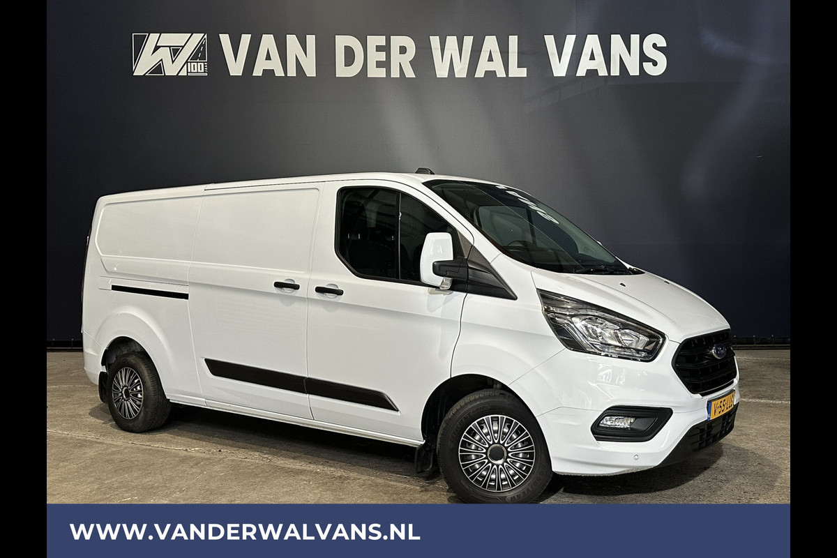 Ford Transit Custom 2.0 TDCI 130 pk L2H1 Euro6 Airco | LED | Cruisecontrol | Verwarmde voorruit | Parkeersensoren Bijrijdersbank, 2800kg trekvermogen