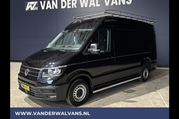 Volkswagen Crafter 2.0 TDI L3H3 L2H2 Euro6 Airco | Imperiaal | Cruisecontrol | Trekhaak Apple Carplay, Android Auto, Parkeersensoren, Sidebars, Bijrijdersbank, trap