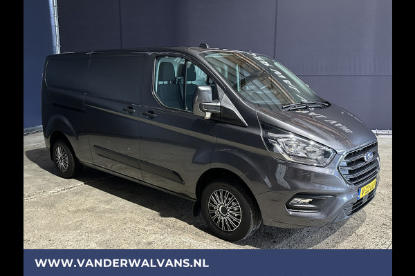 Ford Transit Custom 2.0 TDCI 130 pk L2H1 Euro6 Airco | LED | Apple Carplay | Android Auto | Cruisecontrol Parkeersensoren, Verwarmde voorruit, Bijrijdersbank, 2800kg trekvermogen