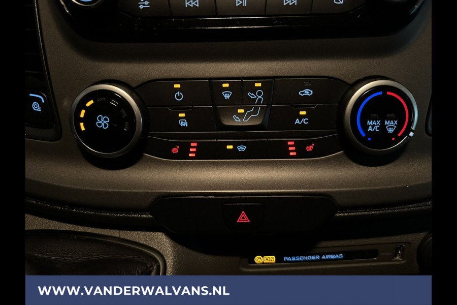 Ford Transit 2.0 TDCI 131pk L3H2 Euro6 Airco | Camera | Navigatie | Apple Carplay | Cruisecontrol Stoelverwarming, Verwarmde voorruit, Parkeersensoren, Bijrijdersbank, 2500kg trekvermogen