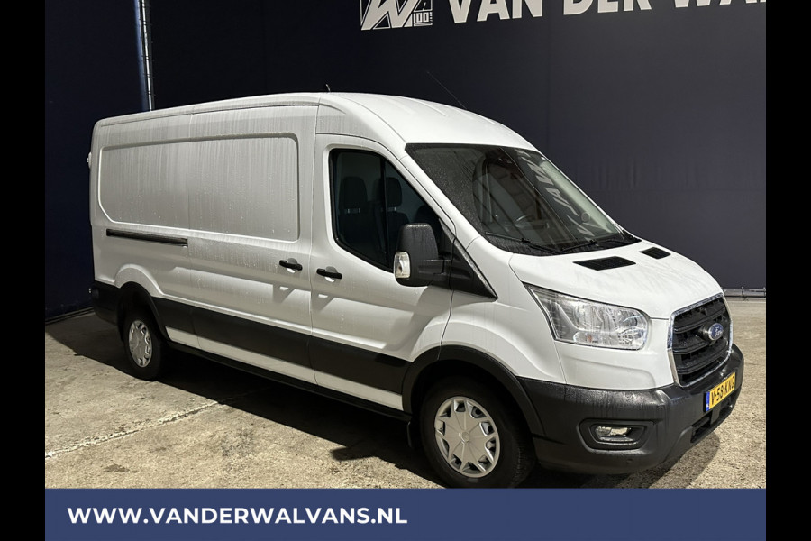 Ford Transit 2.0 TDCI 131pk L3H2 Euro6 Airco | Camera | Navigatie | Apple Carplay | Cruisecontrol Stoelverwarming, Verwarmde voorruit, Parkeersensoren, Bijrijdersbank, 2500kg trekvermogen