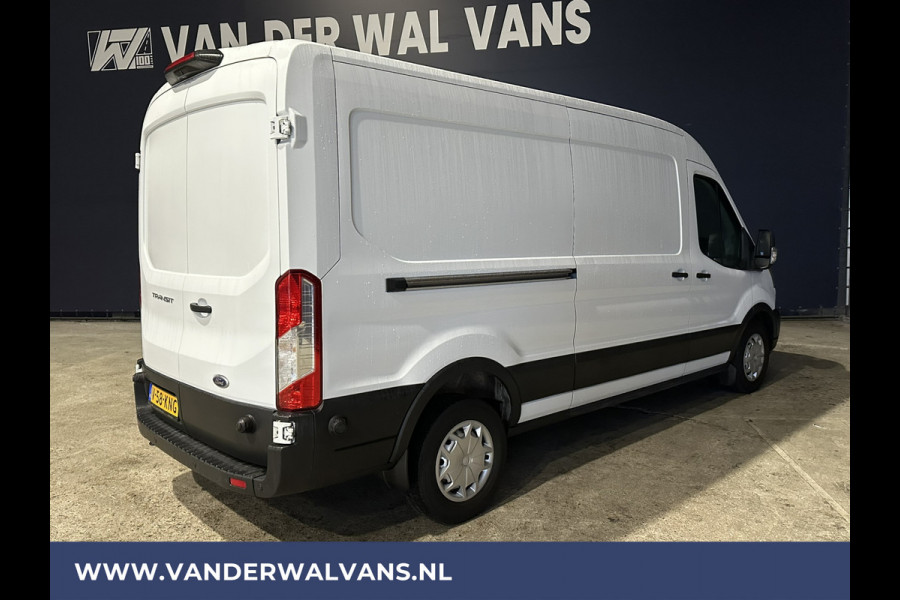 Ford Transit 2.0 TDCI 131pk L3H2 Euro6 Airco | Camera | Navigatie | Apple Carplay | Cruisecontrol Stoelverwarming, Verwarmde voorruit, Parkeersensoren, Bijrijdersbank, 2500kg trekvermogen