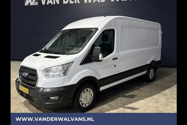 Ford Transit 2.0 TDCI 131pk L3H2 Euro6 Airco | Camera | Navigatie | Apple Carplay | Cruisecontrol Stoelverwarming, Verwarmde voorruit, Parkeersensoren, Bijrijdersbank, 2500kg trekvermogen