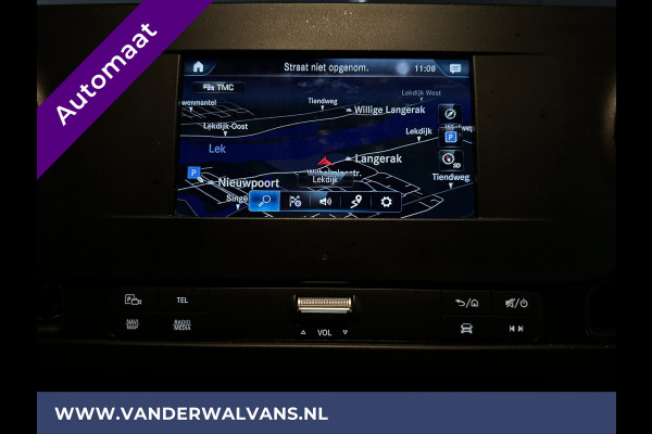 Mercedes-Benz Sprinter 215 CDI 150pk 9G-Tronic Automaat L2H2 Euro6 Airco | Camera | Navigatie | Apple Carplay Android Auto, Adaptieve Cruisecontrol, Parkeersensoren, Bijrijdersbank