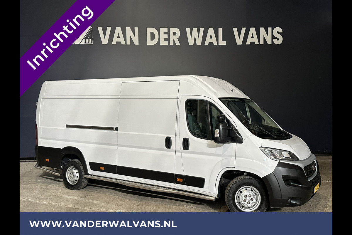 Fiat Ducato 3.0 NP 136 pk L4H2 Post NL inrichting Euro6 Airco | Camera | Navigatie | Sidebars | 270 Graden achterdeuren Schappen, Doorloopdeur Fiat Ducato 3.0 NP 136 pk L4H2 Post NL inrichting Euro6 Airco | Camera | Navigatie | Sidebars | 270 Graden achterdeuren Schappen, Doorloopdeur