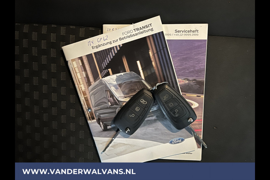 Ford Transit 2.0 TDCI 185pk L4H3 Euro6 Airco | Camera | LED | Cruisecontrol | Verwarmde voorruit Parkeersensoren, Bijrijdersbank, 2800kg trekvermogen
