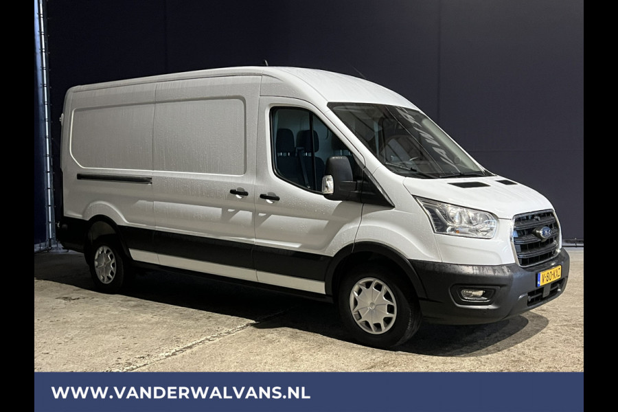 Ford Transit 2.0 TDCI 131pk L3H2 Euro6 ** Airco | Camera | Navigatie | Apple Carplay | Cruisecontrol Android Auto, Verwarmde voorruit, Stoelverwarming, Parkeersensoren, Bijrijdersbank