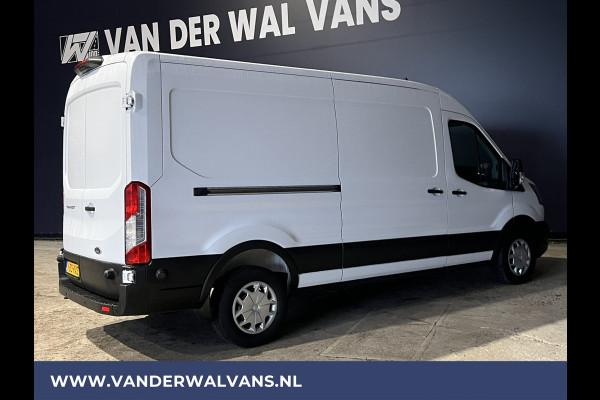 Ford Transit 2.0 TDCI 131pk L3H2 Euro6 ** Airco | Camera | Navigatie | Apple Carplay | Cruisecontrol Android Auto, Verwarmde voorruit, Stoelverwarming, Parkeersensoren, Bijrijdersbank