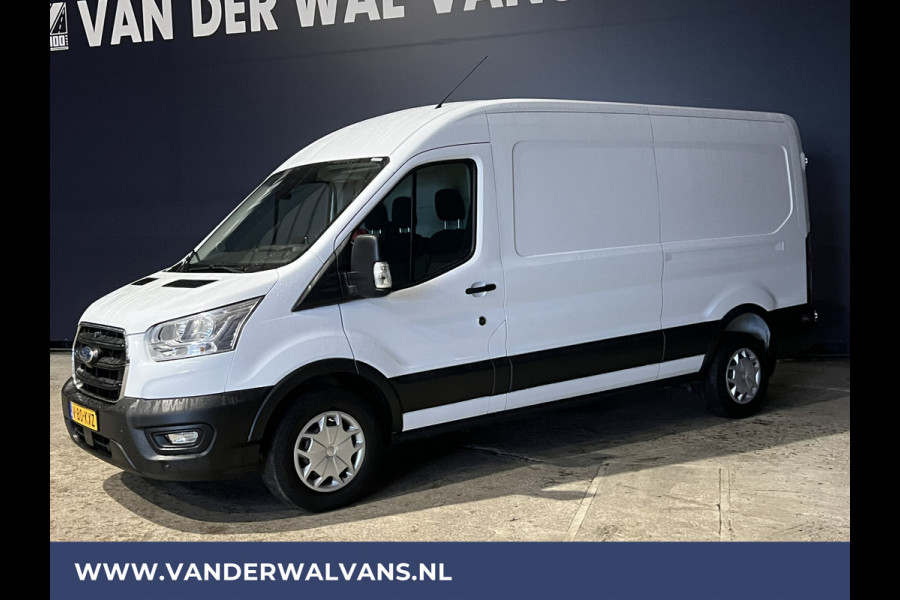 Ford Transit 2.0 TDCI 131pk L3H2 Euro6 ** Airco | Camera | Navigatie | Apple Carplay | Cruisecontrol Android Auto, Verwarmde voorruit, Stoelverwarming, Parkeersensoren, Bijrijdersbank
