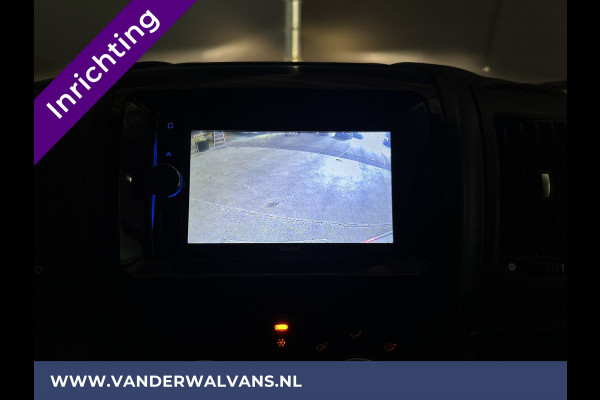 Fiat Ducato 3.0 NP 136 pk L4H2 Post NL inrichting Euro6 Airco | Camera | Navigatie | Sidebars | 270 Graden achterdeuren Schappen, Doorloopdeur