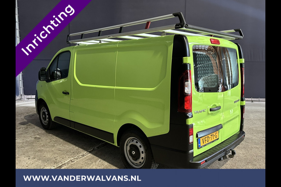 Renault Trafic 1.6 dCi L1H1 inrichting Euro6 Airco | Imperiaal | Trekhaak | Navigatie | Cruisecontrol | LED | Parkeersensoren Bijrijdersbank