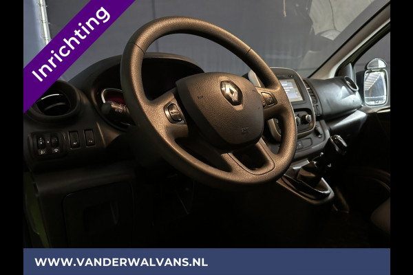 Renault Trafic 1.6 dCi L1H1 inrichting Euro6 Airco | Imperiaal | Trekhaak | Navigatie | Cruisecontrol | LED | Parkeersensoren Bijrijdersbank