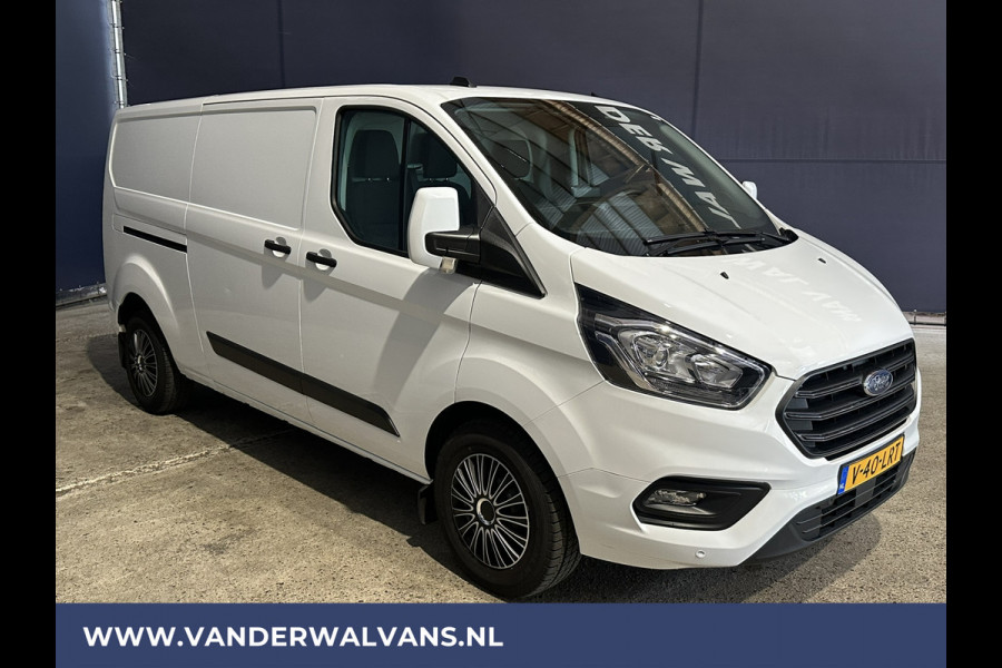 Ford Transit Custom 2.0 TDCI 130 pk L2H1 Euro6 Airco | Android Auto | Cruisecontrol | Multimedia scherm | Parkeersensoren Verwarmde voorruit, Stoelverwarming, 2800kg trekvermogen, Bijrijdersbank
