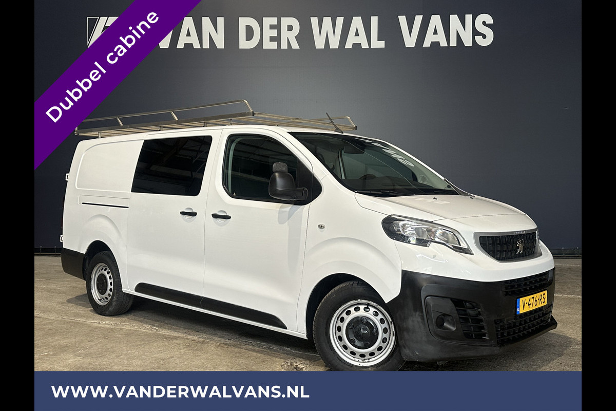 Peugeot Expert 2.0 BlueHDI 123pk L3H1 Dubbele Cabine Euro6 Airco | Imperiaal | Navigatie | 5-Zits Apple CarPlay, Android Auto, Cruisecontrol, Parkeersensoren, 2500kg trekvermogen Peugeot Expert 2.0 BlueHDI 123pk L3H1 Dubbele Cabine Euro6 Airco | Imperiaal | Navigatie | 5-Zits Apple CarPlay, Android Auto, Cruisecontrol, Parkeersensoren, 2500kg trekvermogen