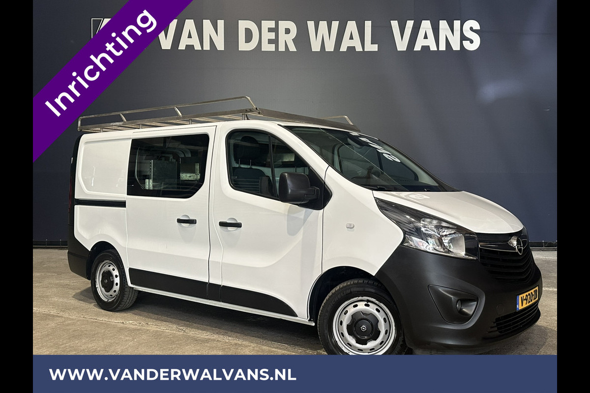 Opel Vivaro 1.6 CDTI 125 pk L1H1 inrichting Euro6 Airco | Imperiaal | Camera | Navigatie | Trekhaak | Cruisecontrol LED, Parkeersensoren, Trap Opel Vivaro 1.6 CDTI 125 pk L1H1 inrichting Euro6 Airco | Imperiaal | Camera | Navigatie | Trekhaak | Cruisecontrol LED, Parkeersensoren, Trap