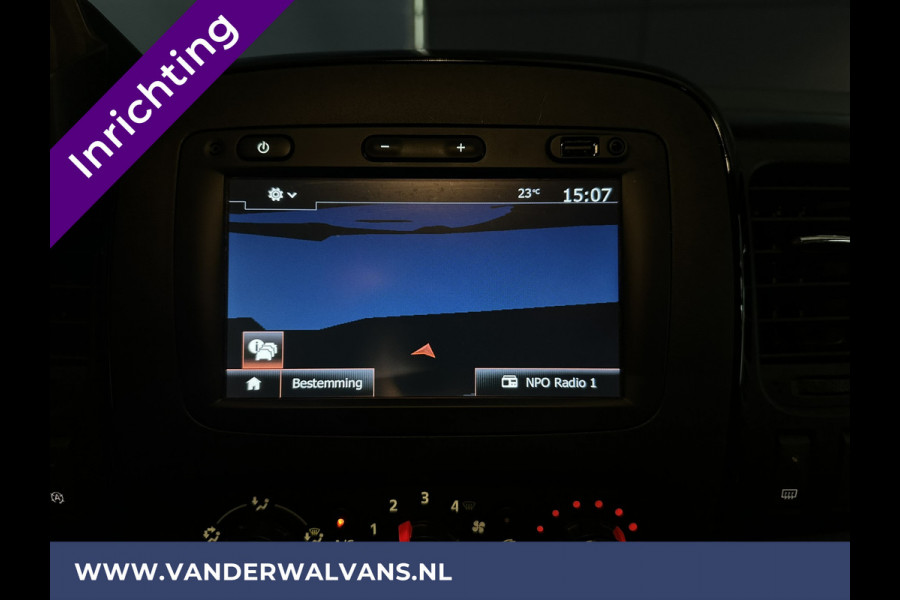 Opel Vivaro 1.6 CDTI 125 pk L1H1 inrichting Euro6 Airco | Imperiaal | Camera | Navigatie | Trekhaak | Cruisecontrol LED, Parkeersensoren, Trap