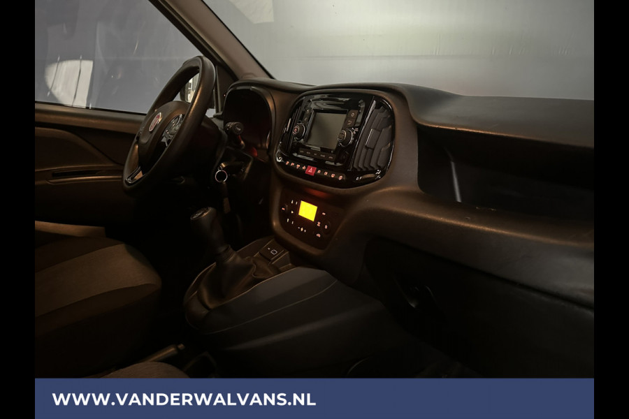 Fiat Dobló Cargo 1.3 MJ L1H1 Euro6 Airco | 3-Zits | Camera | Navigatie | Cruisecontrol | Parkeersensoren | Zijdeur, bijrijdersbank
