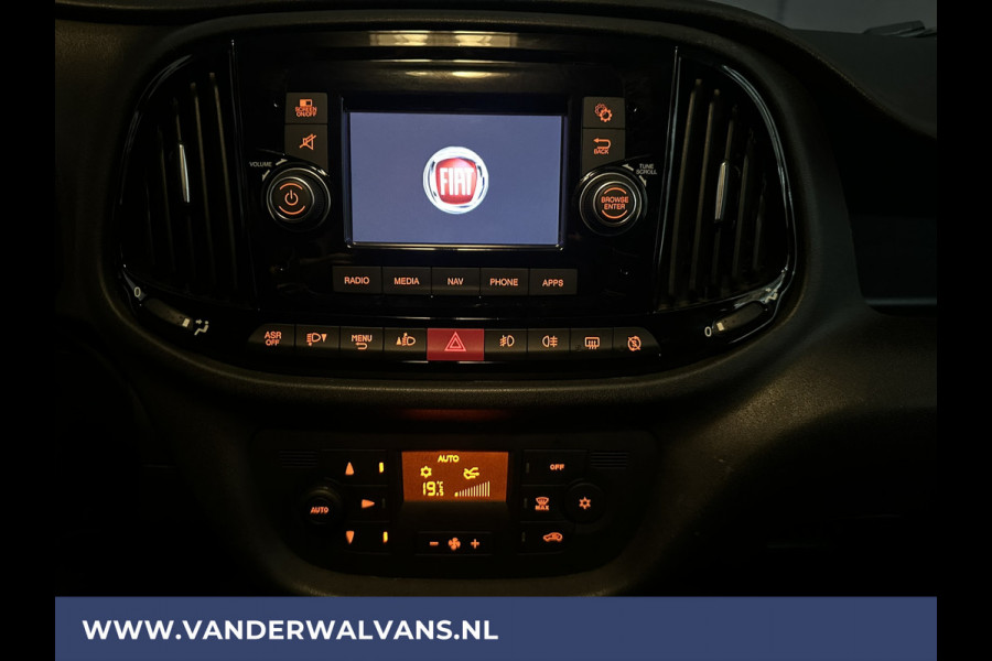 Fiat Dobló Cargo 1.3 MJ L1H1 Euro6 Airco | 3-Zits | Camera | Navigatie | Cruisecontrol | Parkeersensoren | Zijdeur, bijrijdersbank