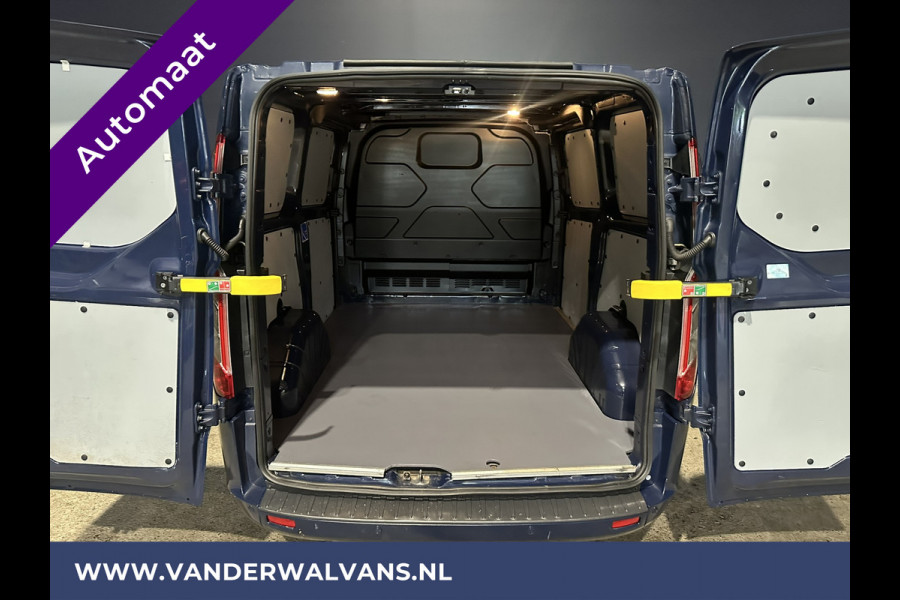 Ford Transit Custom 2.0 TDCI 131pk Automaat L1H1 Euro6 Airco | Camera | Navigatie | Cruisecontrol 2x Zijdeur, L&M velgen, Verwarmde voorruit, Parkeersensoren, Bijrijdersbank