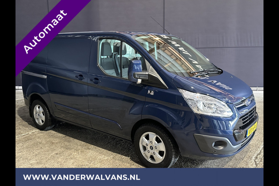 Ford Transit Custom 2.0 TDCI 131pk Automaat L1H1 Euro6 Airco | Camera | Navigatie | Cruisecontrol 2x Zijdeur, L&M velgen, Verwarmde voorruit, Parkeersensoren, Bijrijdersbank