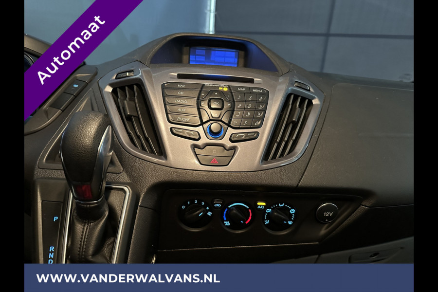 Ford Transit Custom 2.0 TDCI 131pk Automaat L1H1 Euro6 Airco | Camera | Navigatie | Cruisecontrol 2x Zijdeur, L&M velgen, Verwarmde voorruit, Parkeersensoren, Bijrijdersbank