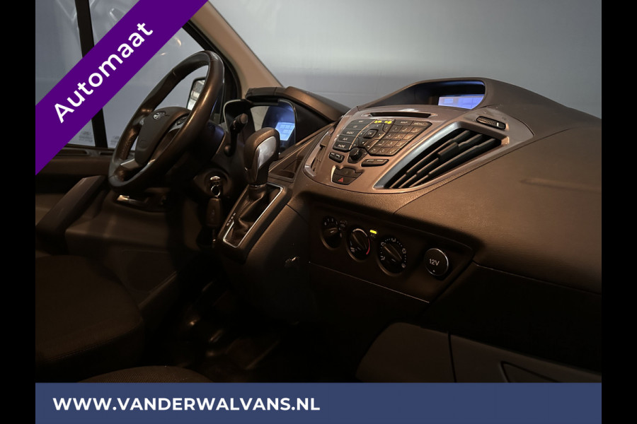 Ford Transit Custom 2.0 TDCI 131pk Automaat L1H1 Euro6 Airco | Camera | Navigatie | Cruisecontrol 2x Zijdeur, L&M velgen, Verwarmde voorruit, Parkeersensoren, Bijrijdersbank