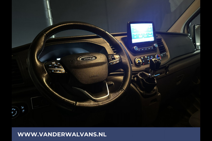 Ford Transit Custom 2.0 TDCI 130pk L1H1 Euro6 Airco | Camera | Navigatie | LED | Cruisecontrol Parkeersensoren, Stoelverwarming, Verwarmde voorruit, Bijrijdersbank, 2500kg trekvermogen
