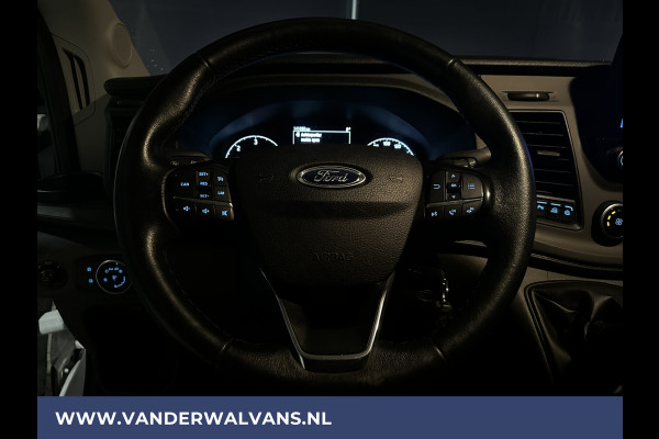 Ford Transit 2.0 TDCI 130pk L3H2 Euro6 Airco | Camera | Navigatie | Apple Carplay | Android Auto Cruisecontrol, Stoelverwarming, Parkeersensoren, Verwarmde voorruit, Bijrijdersbank