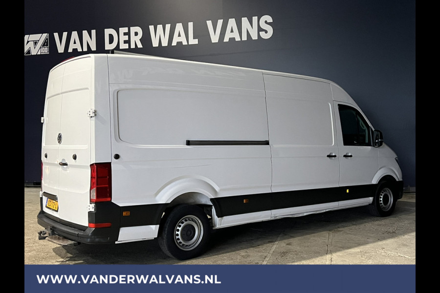 Volkswagen Crafter 2.0 TDI 141pk L4H3 L3H2 Euro6 ** Airco | 3000kg trekhaak | Cruisecontrol | Parkeersensoren Bijrijdersbank