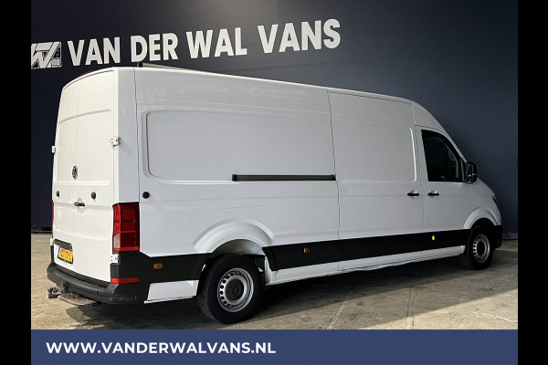 Volkswagen Crafter 2.0 TDI 141pk L4H3 L3H2 Euro6 ** Airco | 3000kg trekhaak | Cruisecontrol | Parkeersensoren Bijrijdersbank